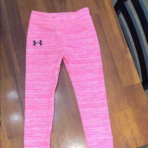 Under Armour Kids Bright Pink Leggings